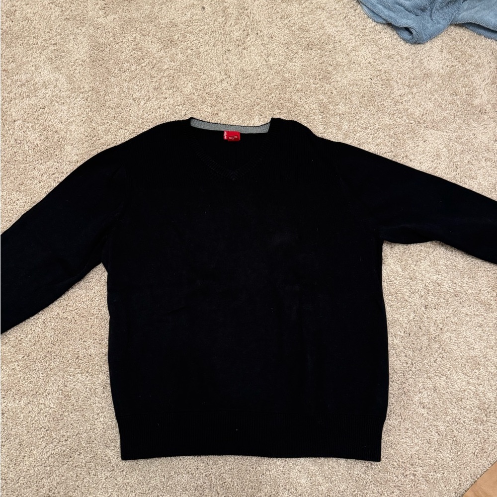 Levi's Men's V-Neck Black Sweater
